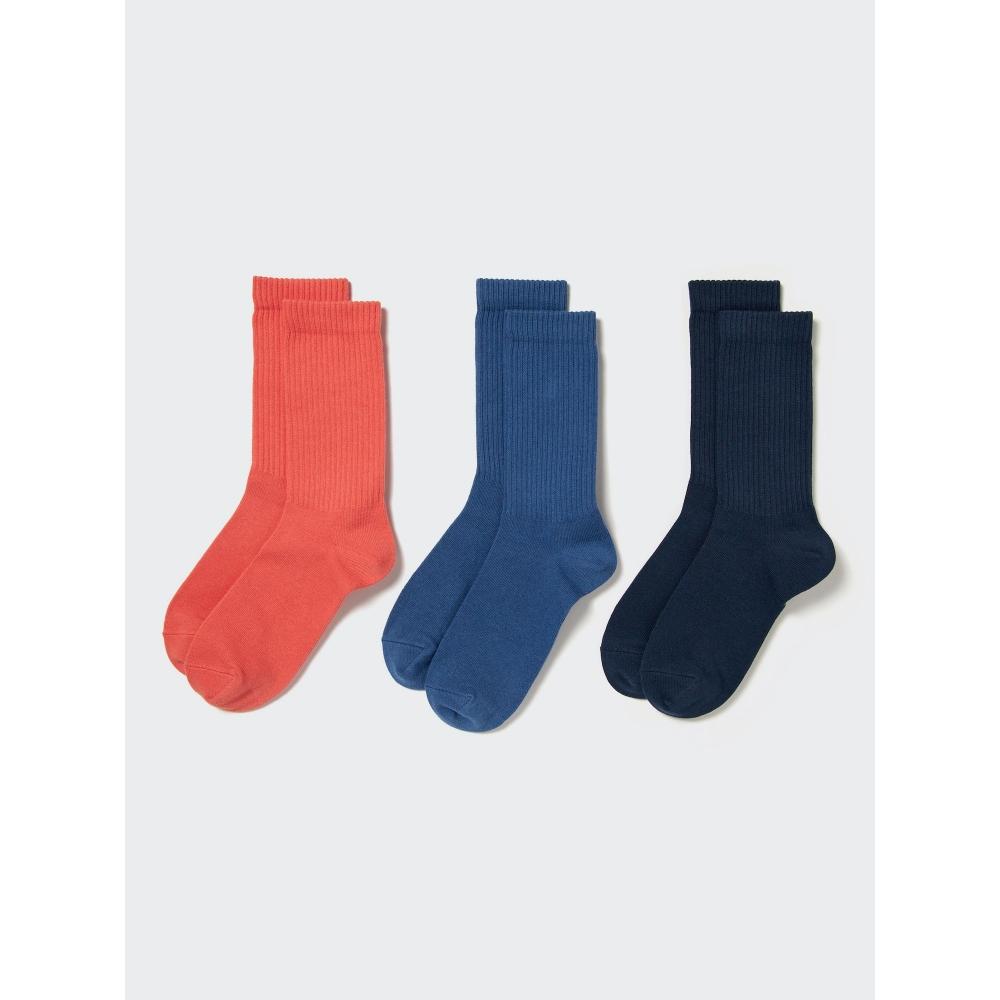 Uniqlo Socks 3p Lip