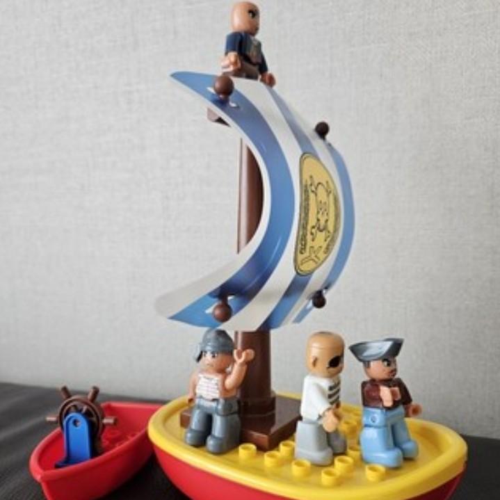Pi LEGO DUPLO Фигурка Набор Пиратская игра, популярные игрушки в Корее