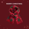 Christmas Tree Jacquard Knitted Scarf Keep Warm Winter Knitted Scarves  Lovers Gift