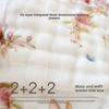 Class A Cotton Yarn Six-layer Newborn Children's Super Soft Burp Small Square Towel Baby Gauze Face Towel