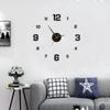 Wall Clocks Art Clock Bedroom Frameless Home and Decoration Kitchen Silent Living Room Watches Digital Decor Led Large 3d Garden