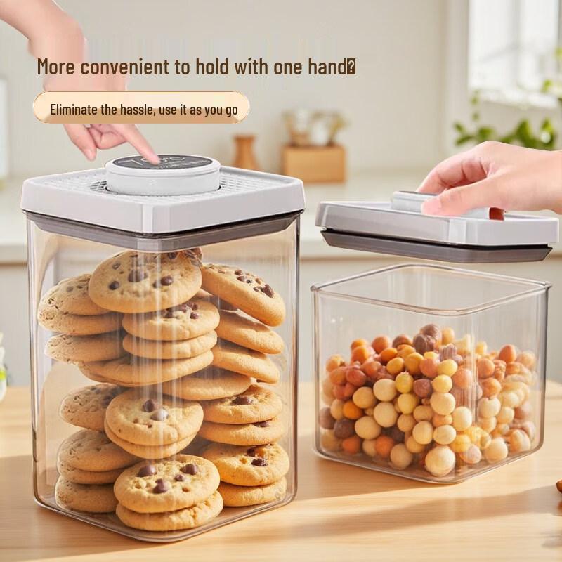 Контейнер для хранения продуктов Jiabangshou с нажимной крышкой