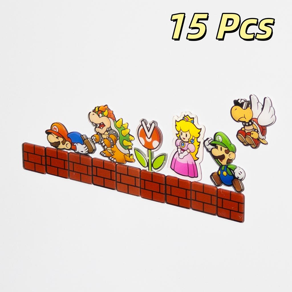 Cartoon Bros Fridge Magnet Home Kitchen Convenience Sticker Anime Photo Message Board Refrigerator Magnetic Stickers Home Dec