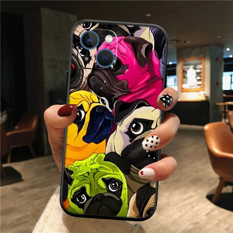 Милый Чехол с Собакой Мопс Корги Бигль для Motorola Edge 60 60s 70 G86 G56 G54 E14 G04S G45 G54 G64 S30 S50 X30 X40 X50 Ultra Pro
