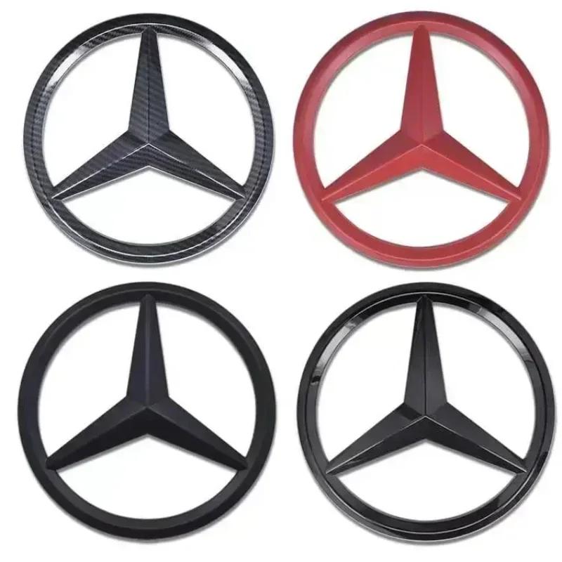 For AMG Car For Mercedes benz AMG 1Pcs Car Front Grille Badge Decal Cover Emblem for Mercedes Benz W204 W205 W210 W211 W212 W213