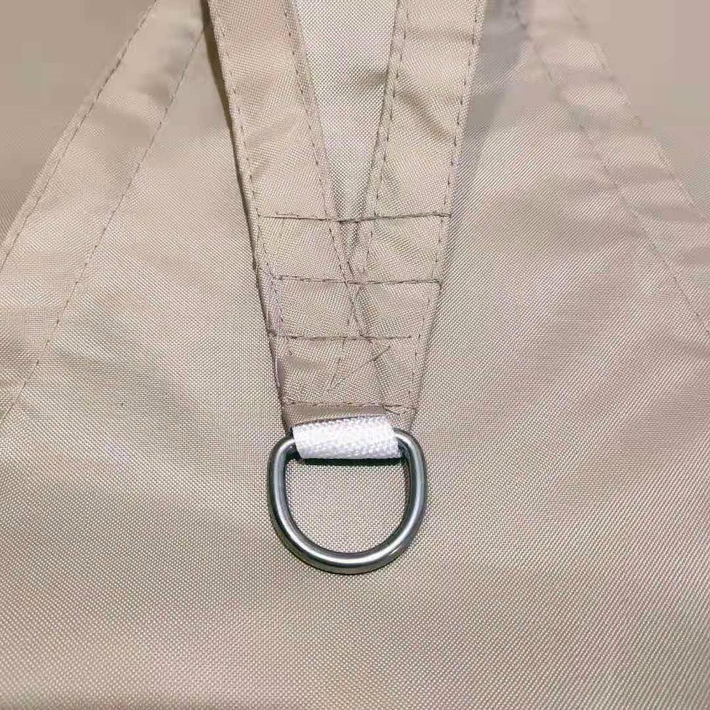 Waterproof Right Angle Triangle Sunshade Sail for Courtyard and Pool - UV Protection Canopy