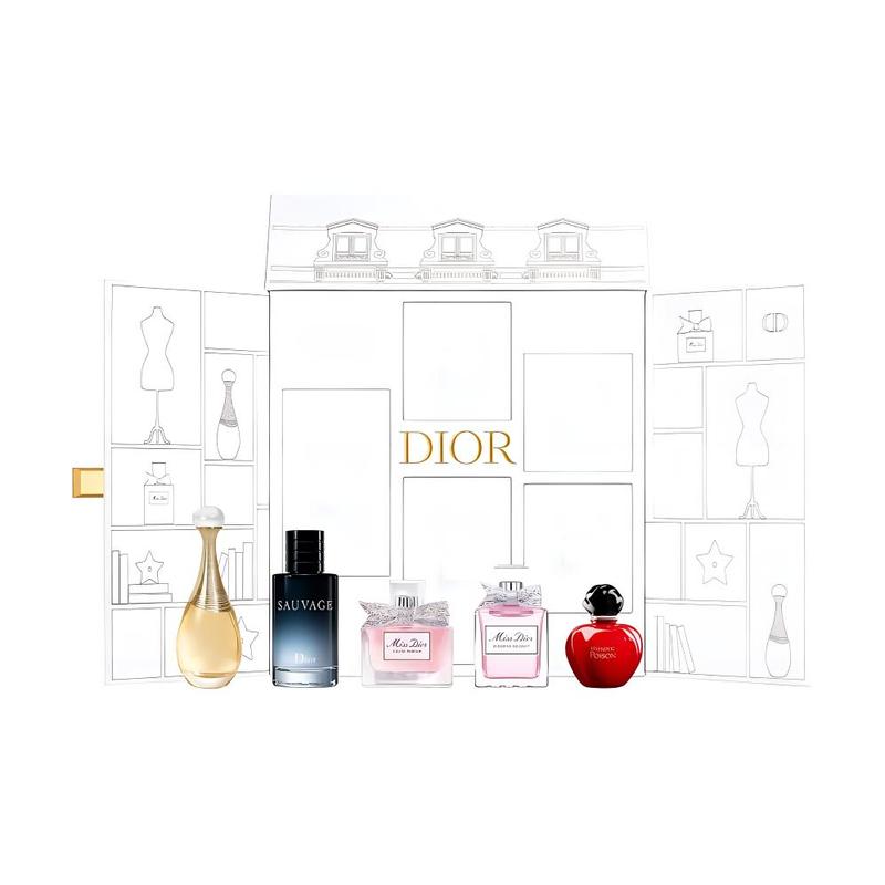 Dior Montaigne Набор пробников парфюмерии Опыт парфюмерии Пятипредметный набор EDP EDT 5 мл/10 мл Подарок для девушки