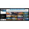 Willow Creek Press, National Parks Panoramic 2026 Wall Calendar, 15'' X 6.5'', 18-Month Calendar with Stapled Binding
