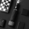 Fully Automatic Three-fold Reverse Umbrella Hemming Reflective LED Light Umbrella Umbrella