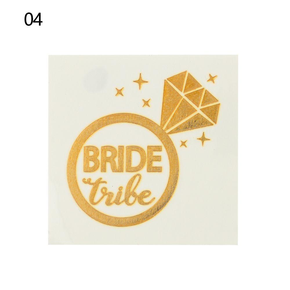 Наклейка для мальчишника, татуировка для невесты, украшение для вечеринки, свадебная команда, временная татуировка