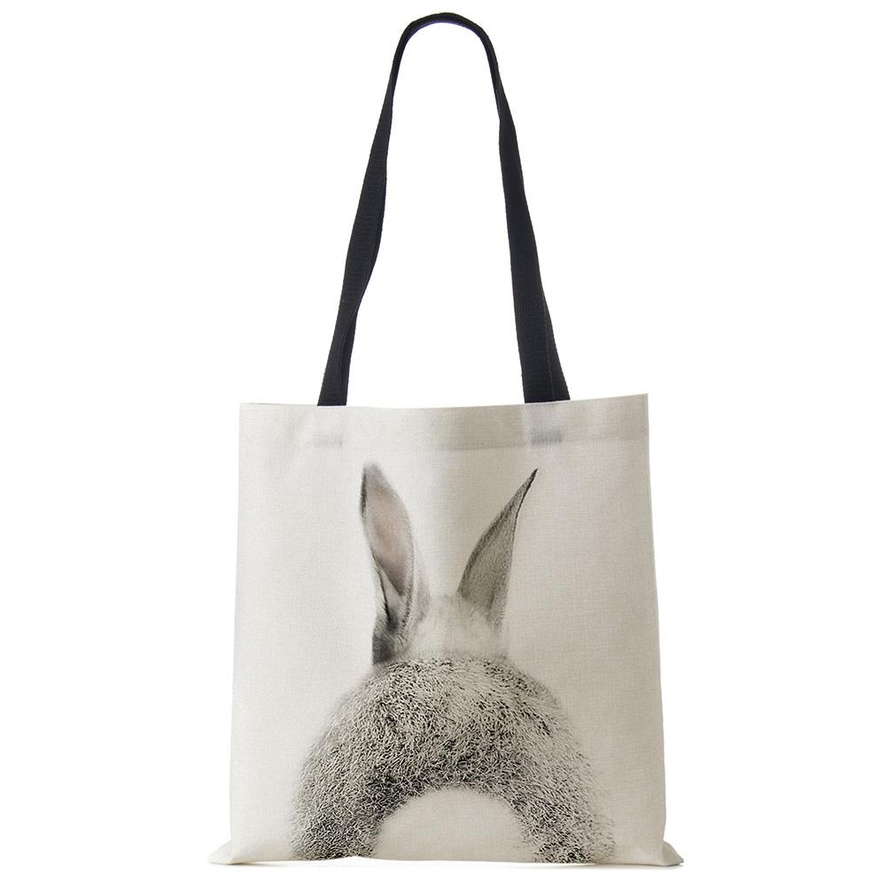 Милая Серия Животных Панда Коала Слон Принт Женская Сумка Повседневная Сумка-Тоут Сумка через Плечо Большая Вместимость KTY