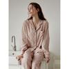 Lunaluz Women S Cotton Long Sleeve Collar daiSy pajamaS 2c 