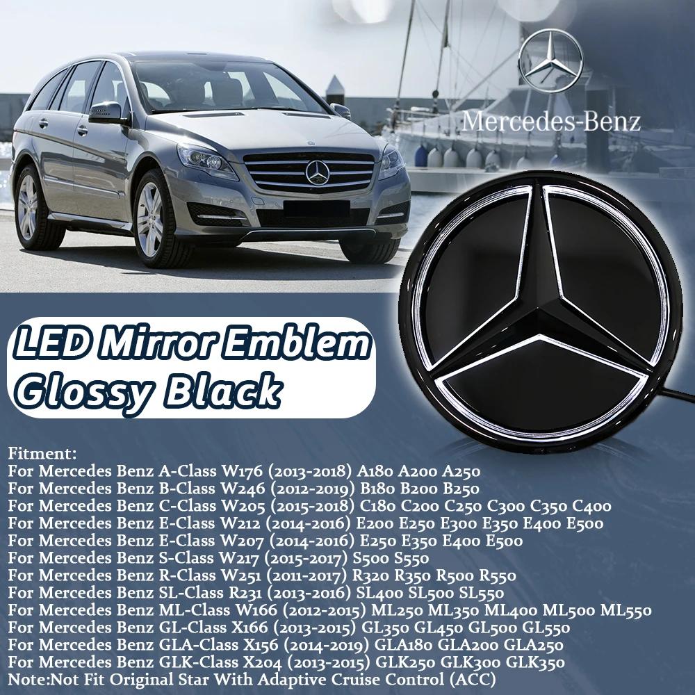 FXIK3 ABS1pcs Car Front Grille Star Emblem Logo For Mercedes Benz W176 W246 W205 W212 W207 W217 W251 R231 W166 X166 X204