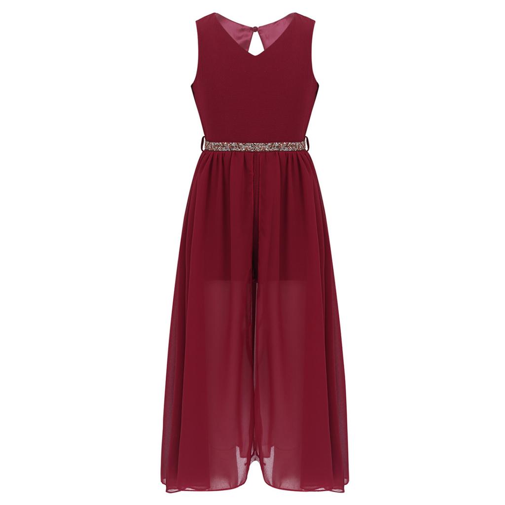 Детское платье с цветочным узором для девочек, пышное платье принцессы для свадьбы, дня рождения, выпускного вечера, бальное платье макси, торжественное вечернее платье