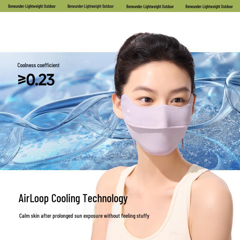 Beneunder AS336 Breathable Eye-Protecting Sun Mask