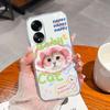 Новый чехол для Oppo A58 A57 A57S A57e A77 A77S A78 A79 A98 A38 A2 F23 K11 4G 5G милый рисунок животного прозрачный силиконовый противоскользящий прочный чехол для Oppo Capa