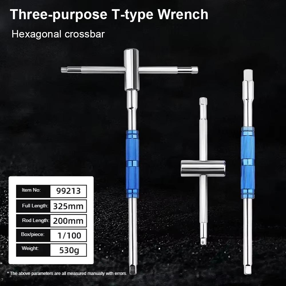 1Pcs Versatile T Handle Hexagon Wrench for Car Electric Vehicle Motorcycle Maintenance