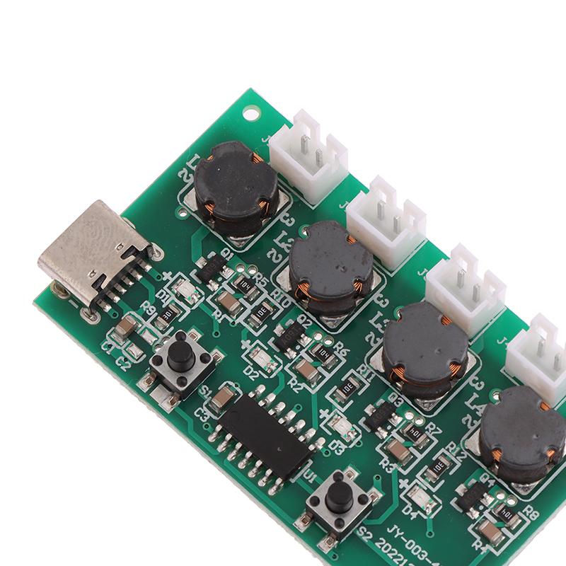 Генератор тумана и плата драйвера 4 распылительные пленки распылителя колеблющиеся 1/5 шт. DC5V Type-C мини-увлажнитель