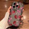 Чехол для мобильного телефона Bow cherry для iphone17promax 16 Apple 15 противоударный 14 Pro Япония и Корея 13/12