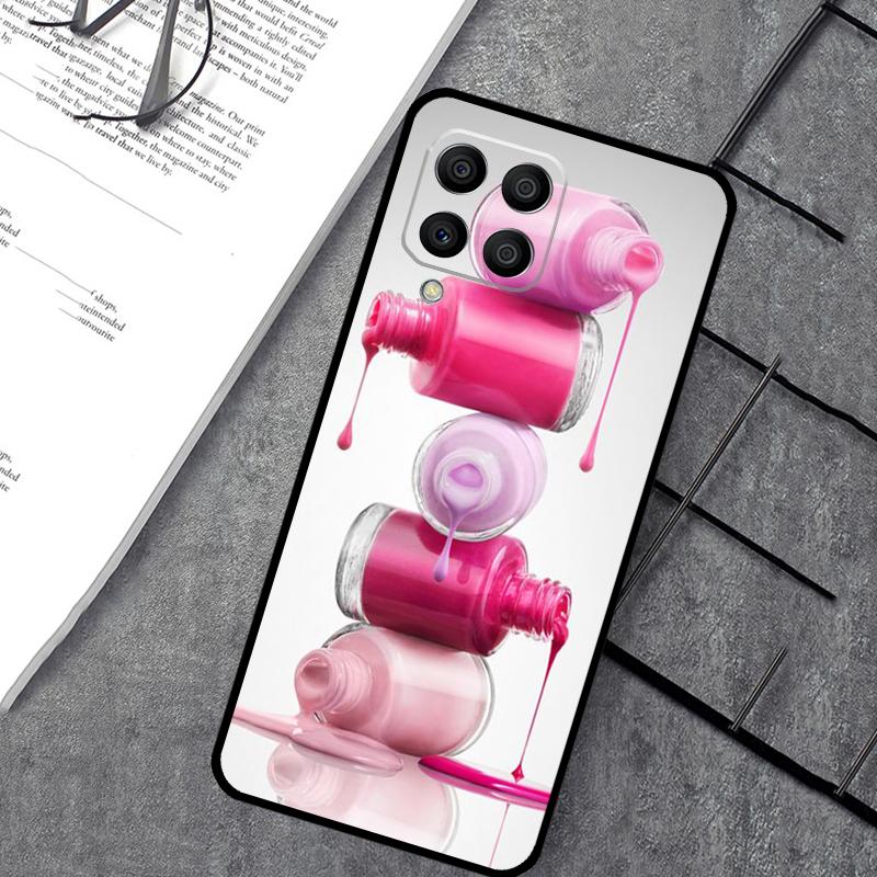 Красивый Чехол-Футляр Цвета Эмали для Лак для Ногтей Для Samsung Galaxy M14 M12 M11 M13 M15 M06 M16 M36 M56 M31 M53 M32 M52 M35 M55 M34 M54