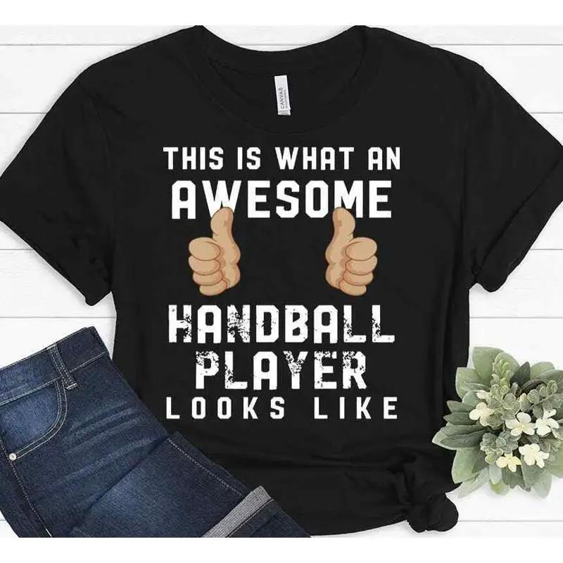 Handball Player Funny S Dad Fathers Day T Shirt