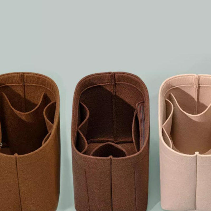 Фетровый вкладыш-органайзер для косметики для сумки-тоут Goyard, косметички на молнии, внутренний чехол, подходит для роскошных женских сумок