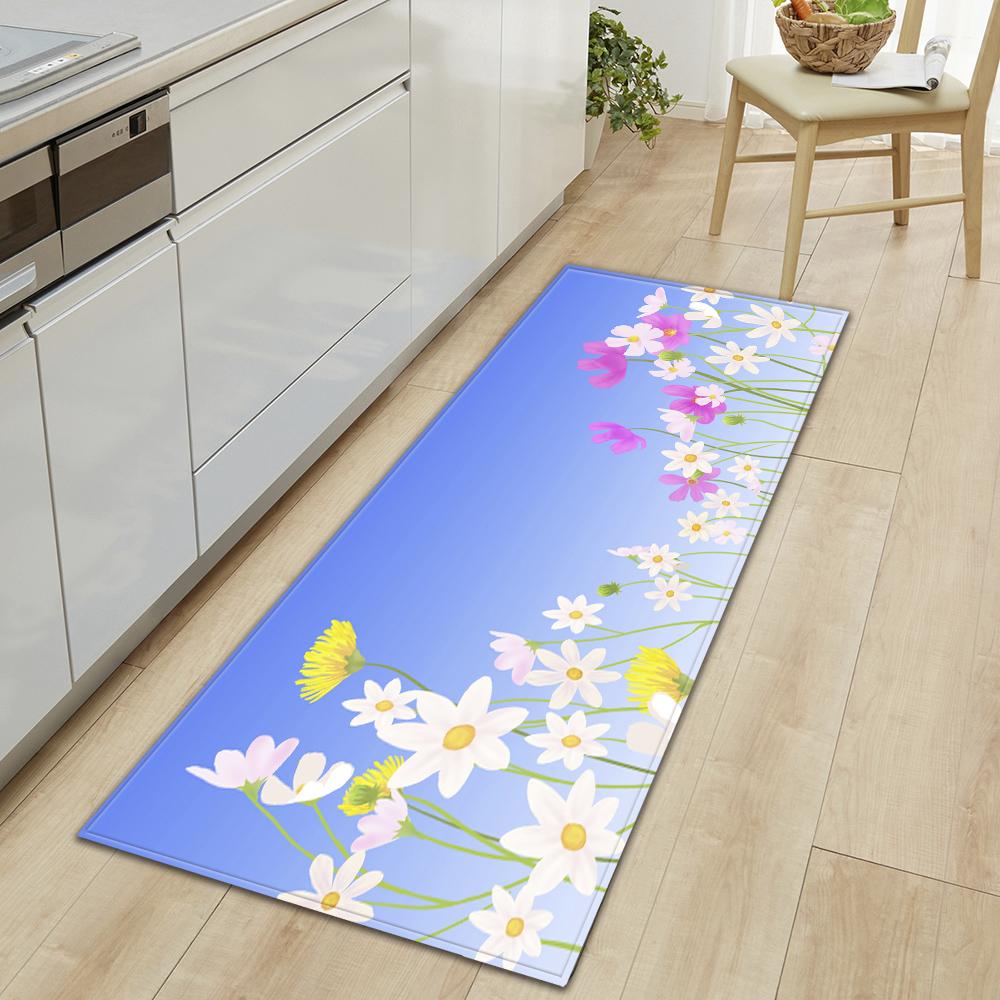 Коврик для входной двери спальни, коврик для гостиной, домашний коридор, ванная комната, балконная дверь, нескользящий ковер