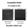 Build Plate For Creatily K1 Max 3D Printer Bed Platform (With Magnetic Base) 310x315 PEI Textured Smooth Sheet Double Sided Use