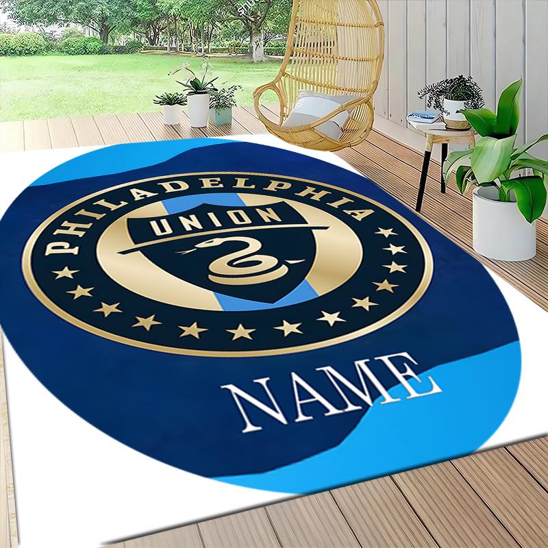 Custom Name Portsmouth FC Crest Carpet Rug Customizable Soft Washable Anti-Slip Home Living Room Sofa Mats Personalized Rug. 0909232
