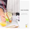New Reusable Metal Bar Tea Stainless Steel Straws Spoon Coffee Spoons Drinking Straw