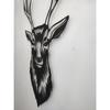 Metal Deer Wall Decor, Geometric Deer Head with Antlers Wall Art, Home Office Decoration, Wall Hangings, Nature Wall Art