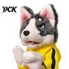 Durable Scratching Toys for Dogs Boxing Husky Hand Puppet, Animal Fighting Glove Toy with Sound Daily Pet Interaction Effects, Puppets