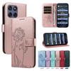 Кожаный чехол для телефона Funda Motorola Moto Edge 60 50 Fusion Pro 50 Ultra 40 Neo Edge 5G Чехлы Кошелек Одуванчик Флип-чехол