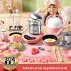 Mini Kitchen Real Cooking Set: Complete Toy Kitchenware for Kids Ages 3-6