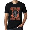 Graphic Men's T-Shirt - Outlaw from Hell - Fire Skull Shirt for Men