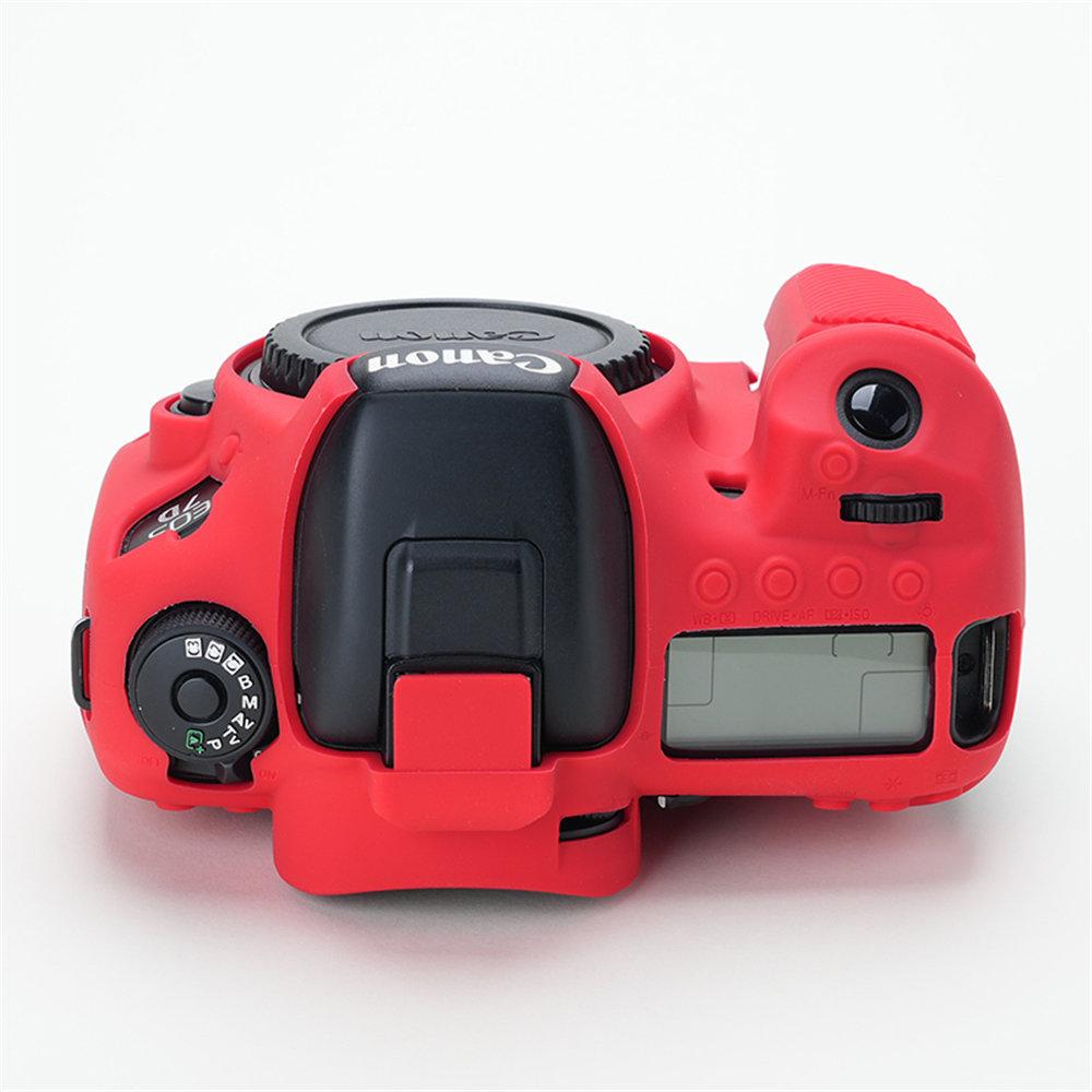 Мягкий силиконовый защитный чехол для корпуса камеры Canon EOS 5D2 5D3 5D4 6D 6D2 7D 7D2 750D 850D 80D 90D 800D 4000D 650D 700D 200D 250D