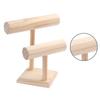 Natural Wood Bracelet Storage Rack Multi-purpose Tier Jewelry Stand Jewelry Display Stand  Girls