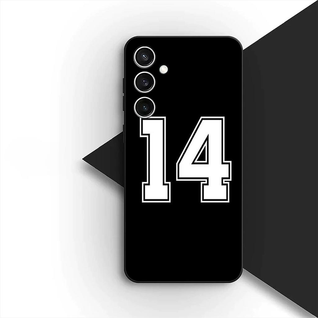 Number Football Basketball Sport Lucky Cover for Samsung Galaxy S10 Lite S8 S9 Plus A33 A34 A31 70 A71 A72 Note 20 9 8 Case