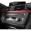 For BMW F30 F32 F34 3 Series Made of Alcantara Center Consol CD Panel Cover Wrap Trim Performance Car Tuning Interior Accessory