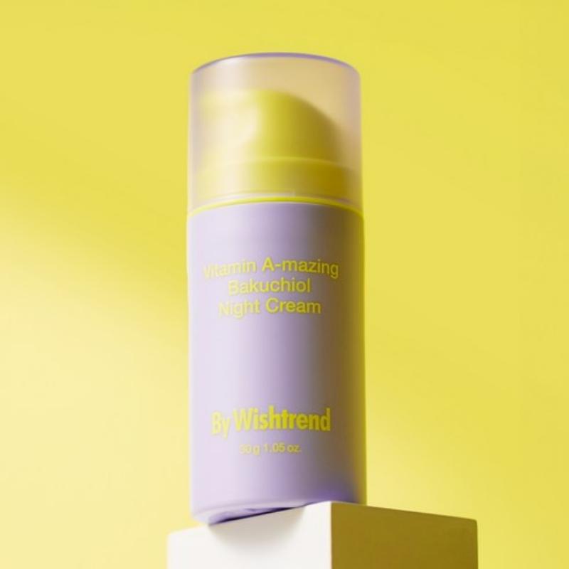 By Wishtrend Vitamin A-mazing Bakuchiol Night Cream 30g/60g