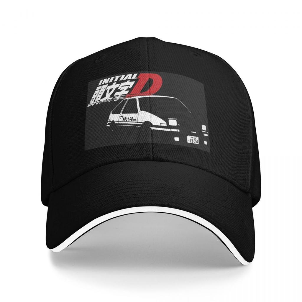 Унисекс Бейсболки Аниме Дрифт AE86 Initial D Уличная одежда Лето Спорт Бейсболки Кепки Хип-хоп Кепка Кепки