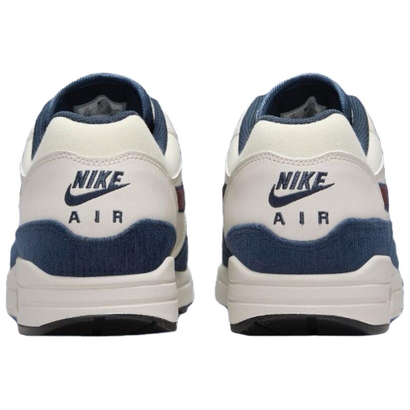 Nike Кроссовки Air Max 1 Молочный кокос Бордовый краш Темно-синий Повседневная обувь FN6952-103