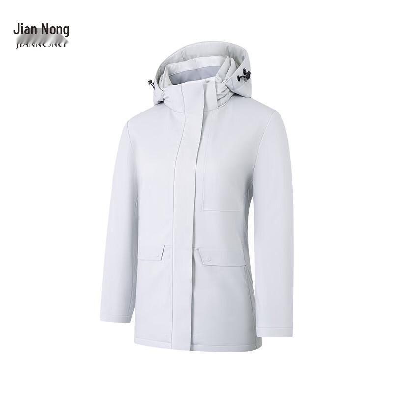 Мужская/Женская утепленная деловая стеганая куртка Jiannong F6863/6864
