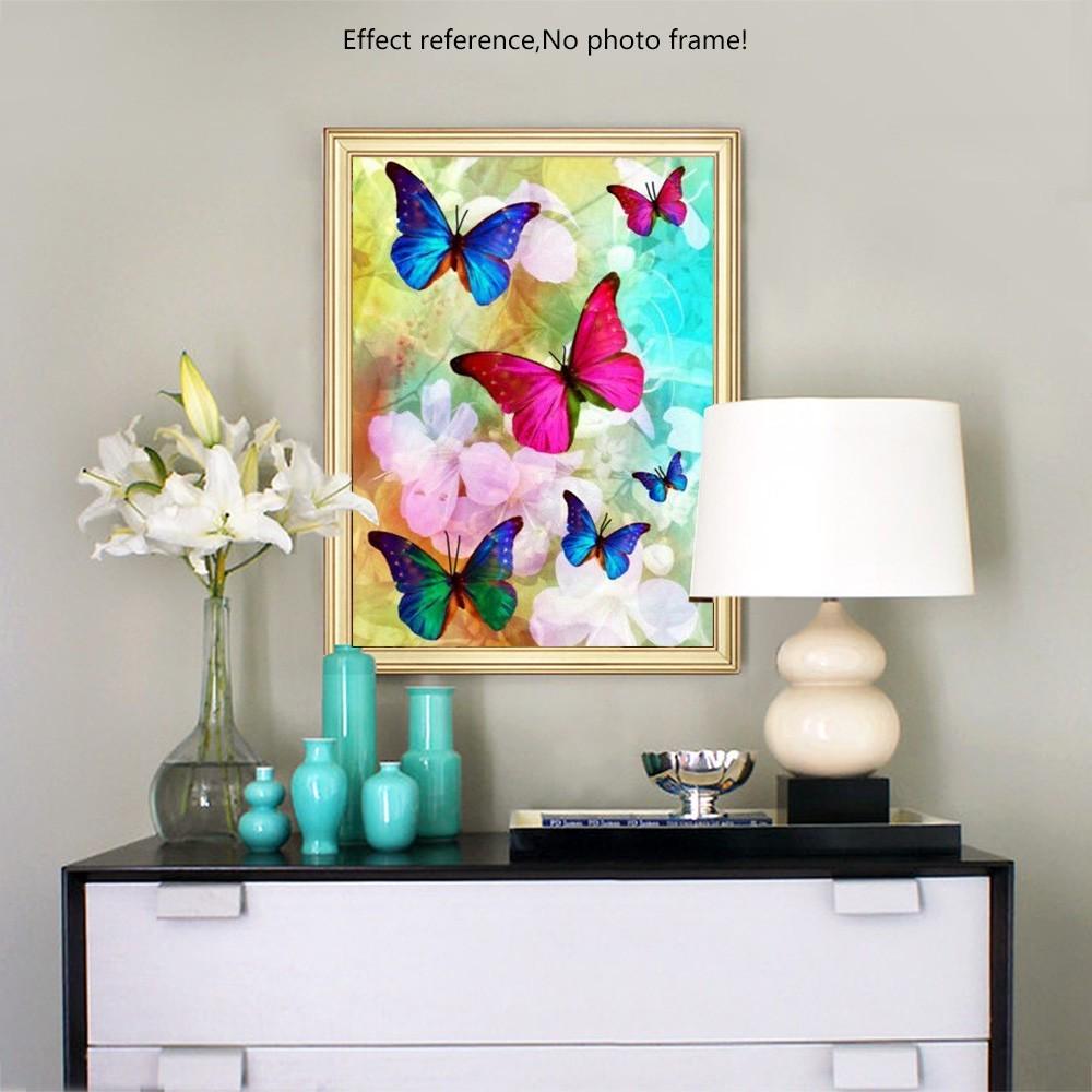 5D DIY Diamond Painting Full Square Animal Butterfly Embroidery Sale Rhinestone Picture