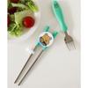 Daily Like My Buddy 2 Spoon + Fork + Chopsticks Set, Spoon + Fork + Chopsticks + Case, 01 Emerald, Korean Popular Tableware