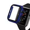 Стекло + чехол для Apple Watch серии 6, 5, 4, 3 SE, 44 мм, 40 мм, чехол для iWatch, 42 мм, 38 мм, бампер, Защитная пленка для экрана + чехол, аксессуары для Apple Watch