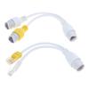 2Way Ethernet PoE Splitter CombinerRJ45 POE Splitter for Efficient Networking Cabling In Security System Networking