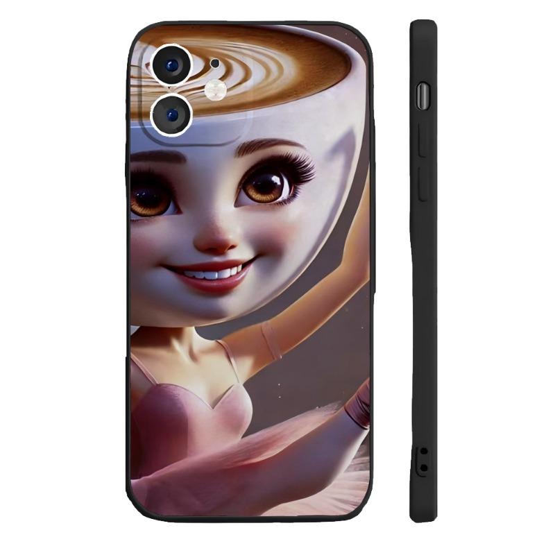 Смешной чехол для телефона Tung Tung Sahur для iPhone 16 15 14 13 12 11 Pro Max XS X XR 7 8 SE Ударопрочный мягкий чехол