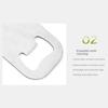 Portable Beverage Opener Stainless Steel Keychain Bottle Opener Fashion Beer Bottle Opener