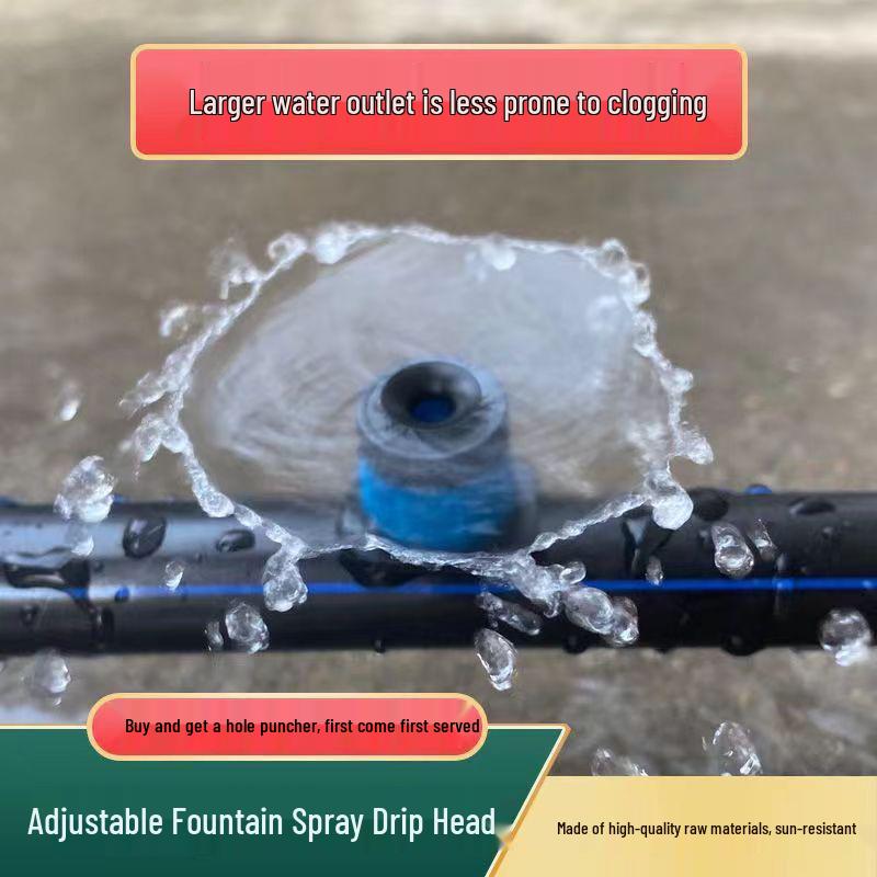Adjustable 360° Drip Irrigation Nozzle Set for Garden